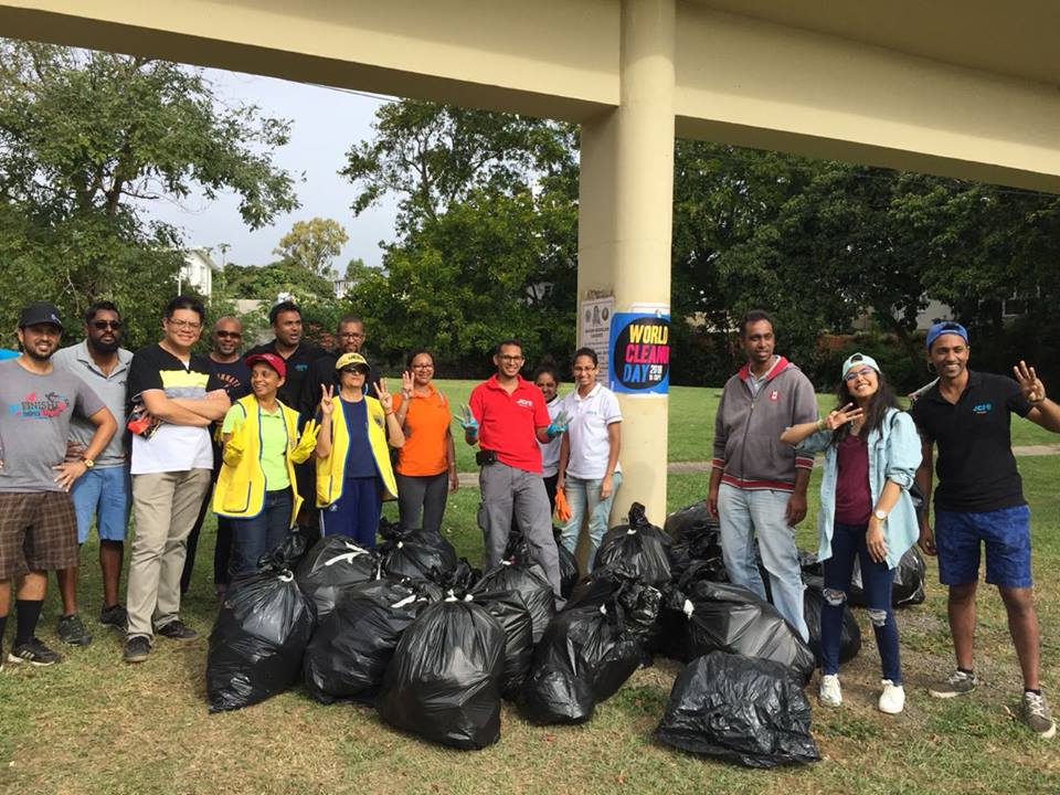 Participation in World Clean Up Day Mauritius « JCI Curepipe Newsletter